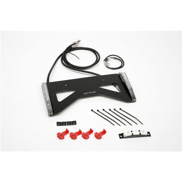 アクティブ ACTIVE LEDナンバーサイドウインカー ストレート クリア