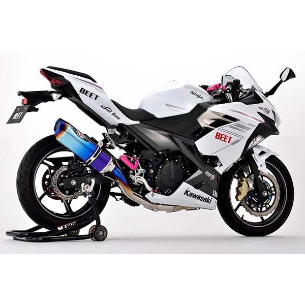 3月3日出荷】BEET ニンジャ400(23年式) フルエキゾーストマフラー
