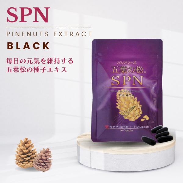 五葉の松種子SPNエキス『ブラック』90粒 : ピーイージェイ通販