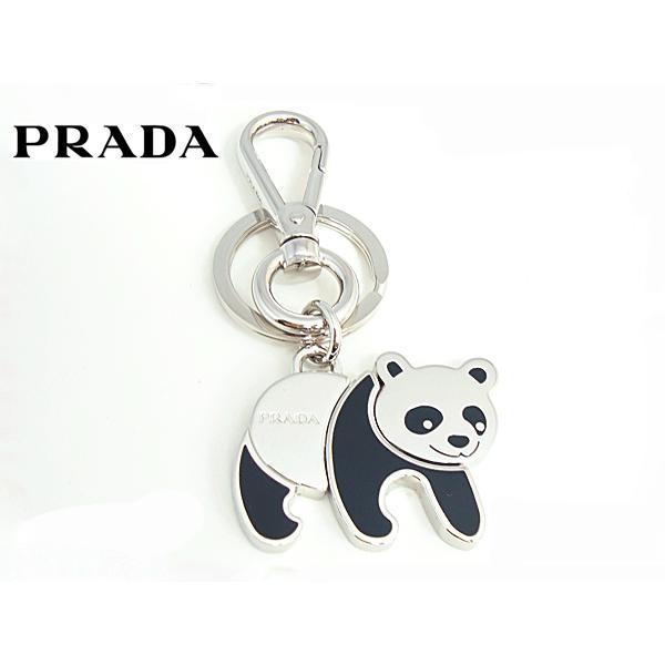 PRADA（プラダ） キーホルダー PRADA 1PS434 NERO キーフック付き