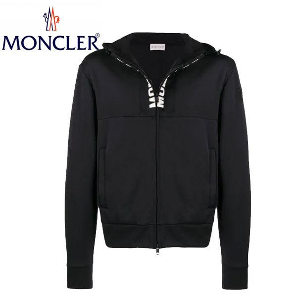 MONCLER（モンクレール） ジップアップパーカー ブラック サイズS 入園