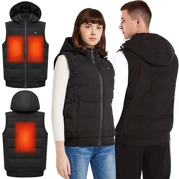 ヒーターベスト 最新素材グラフェン加熱式ヒートベスト モバイル