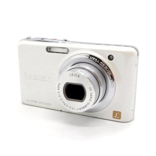 美品》コンパクトデジタルカメラ Panasonic LUMIX DMC-FX77-W リリー