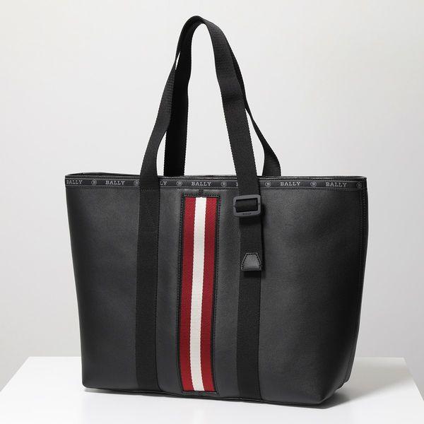 Bally（バリー） トートバッグ HARNEY メンズ レザー ジャガードロゴ