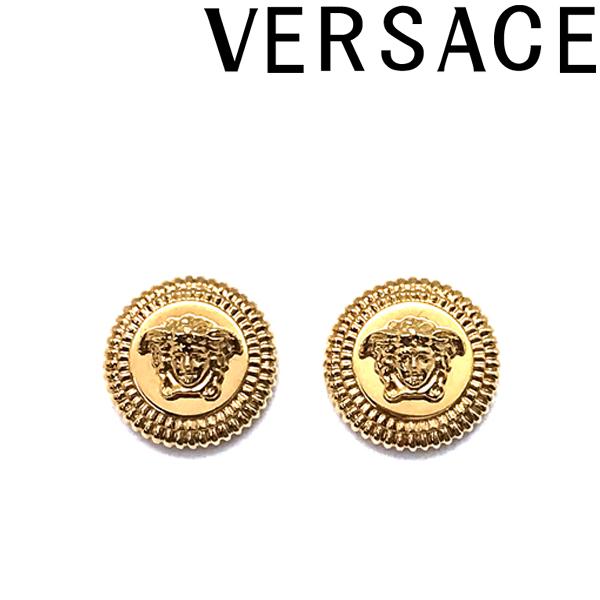 VERSACE（ヴェルサーチェ） ピアス ベルサーチ メドゥーサ ロゴ