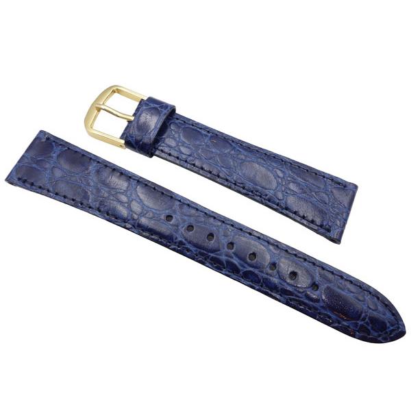 SEIKO（セイコー） 腕時計 時計 ベルト 17mm バンド DE90 牛革ワニ型押