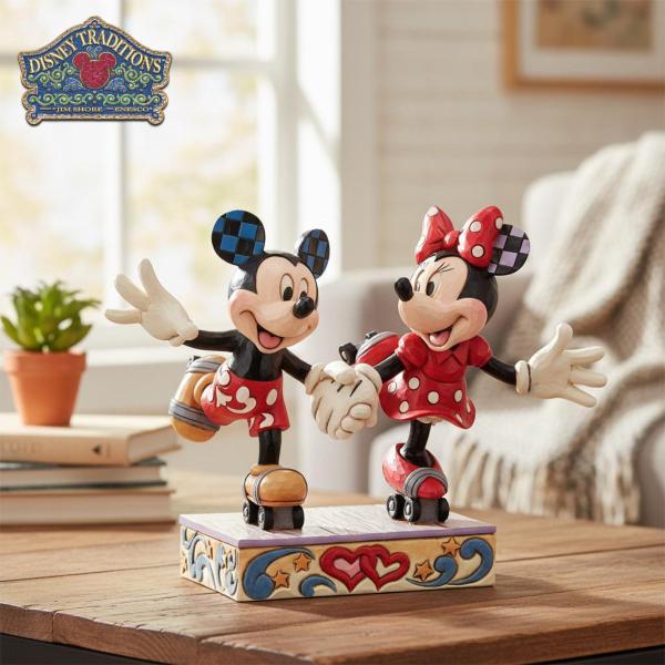 Disney（ディズニー） ミッキー&ミニー ローラースケート 14cm