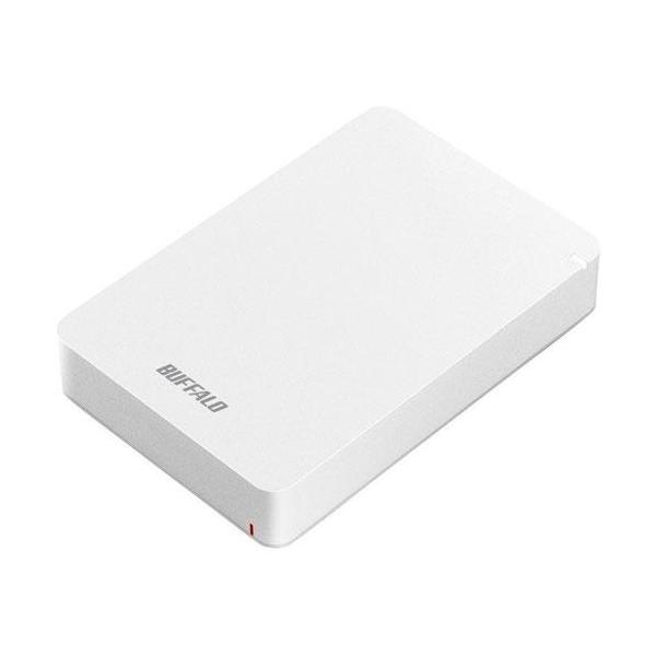 BUFFALO（バッファロー） HD-PGF4.0U3-GWHA ホワイト ポータブルHDD