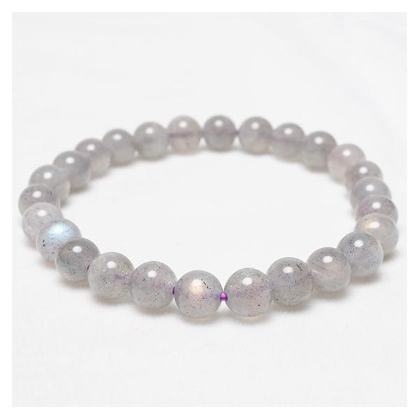 ピンク ラブラドライト ブレスレット 7mm 一点物 メール便送料無料 [M