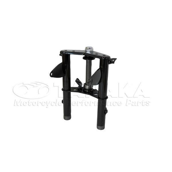 モンキー 純正タイプ フロントフォークステム 黒 4L用[Y929] 田中