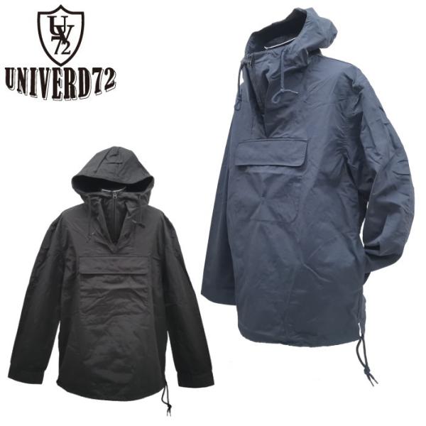 50%OFF】UNIVERD72 60/40アノラックパーカー ネイビー/ブラック