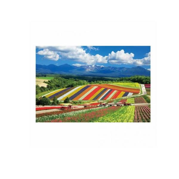 やのまん1000ピースジグソーパズル 10-1422 四季彩の丘と十勝岳連峰