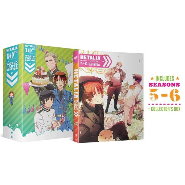ヘタリア 10周年記念コレクション2 第5/6期 全40話+OVA4話BOXセット