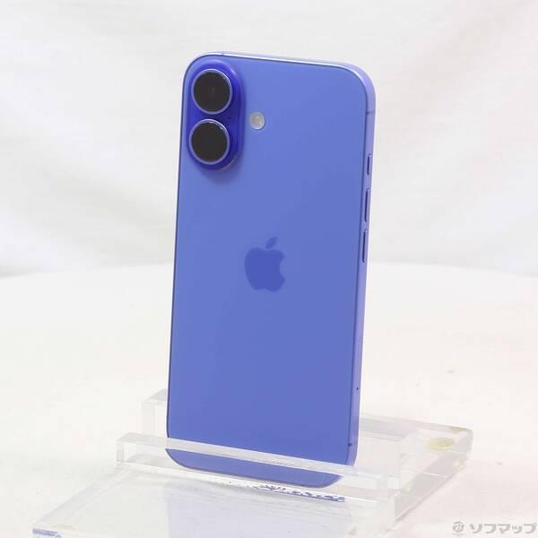 中古〕Apple(アップル) iPhone16 128GB ウルトラマリン 3N394J／A SIM