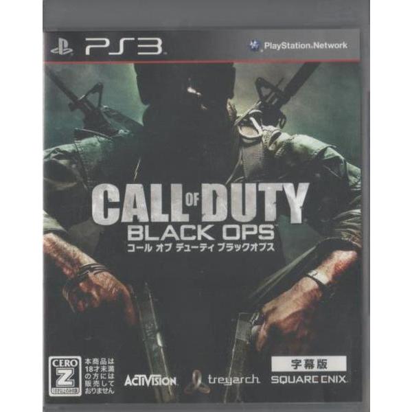 ☆PS3 COD BO コール オブ デューティ ブラックオプス 日本語・字幕版
