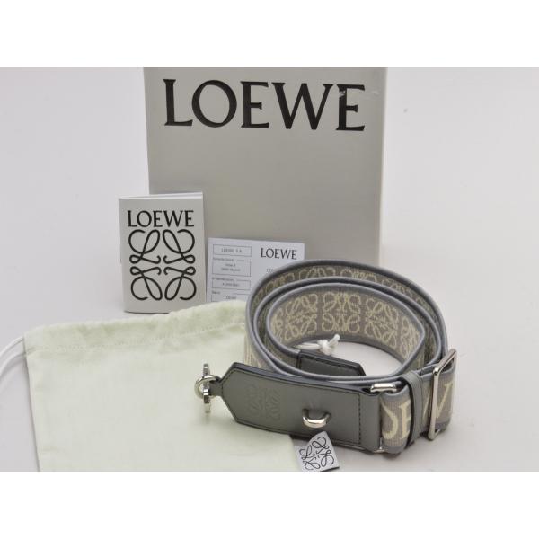 LOEWE（ロエベ） アナグラム ショルダーストラップ GP×ファブリック