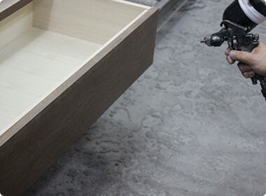 大川家具】≪受注生産≫コンソールテーブル 75/110cm幅 ミドル/ハイ