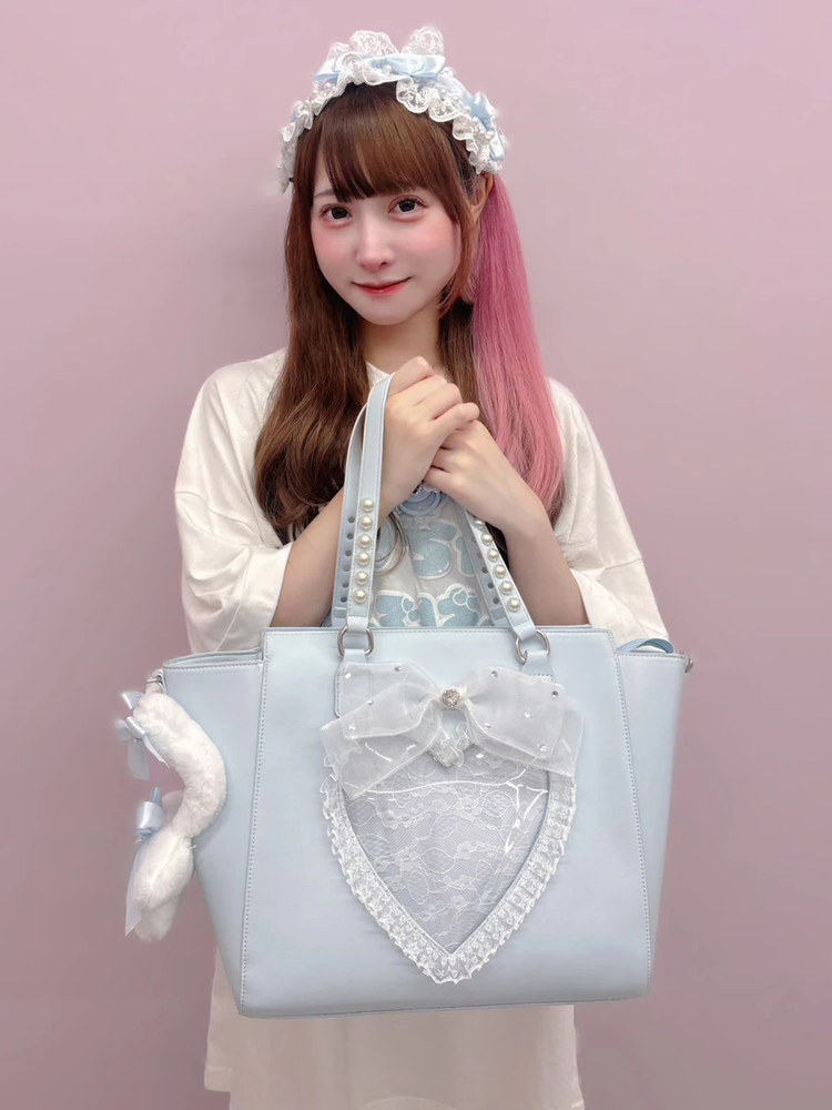 痛バ】ぬいと一緒におでかけ確定ファンサのおまじないBAG 【大】 - Ank
