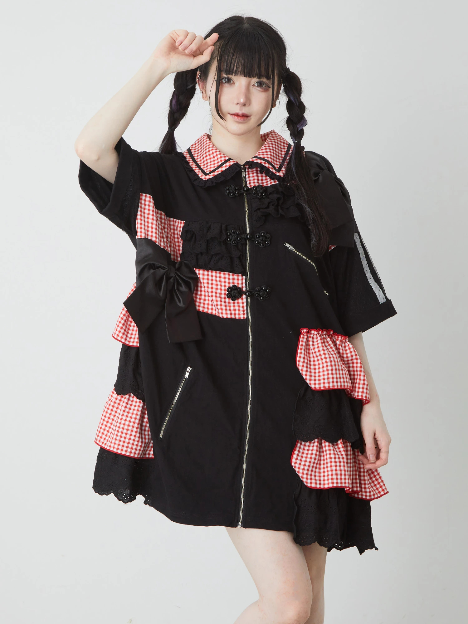 チャイナリメイクパーカー - Jamie エーエヌケー(ジェイミーエー