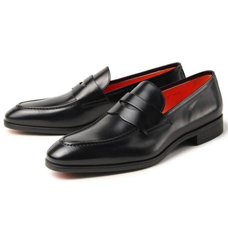 Santoni（サントーニ） メンズ ビジネスシューズ ローファー MGSI14944