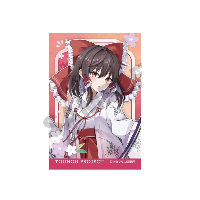 クラックス 東方アート缶バッジ 博麗霊夢: スクール・ホビー