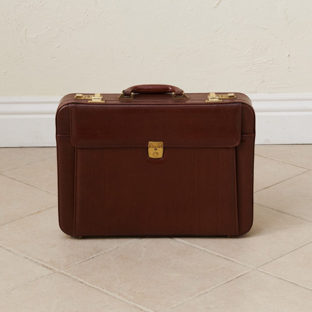 レンタル情報|小道具のTrunkアタッシュケース ブラウンレザー|EASE