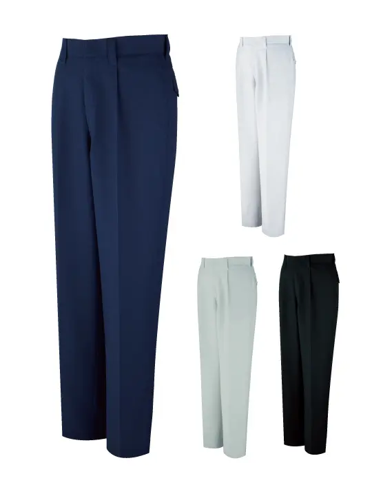 JICHODO】 86301 吸汗速乾ワンタックパンツ[春夏]通販ページ│自重堂