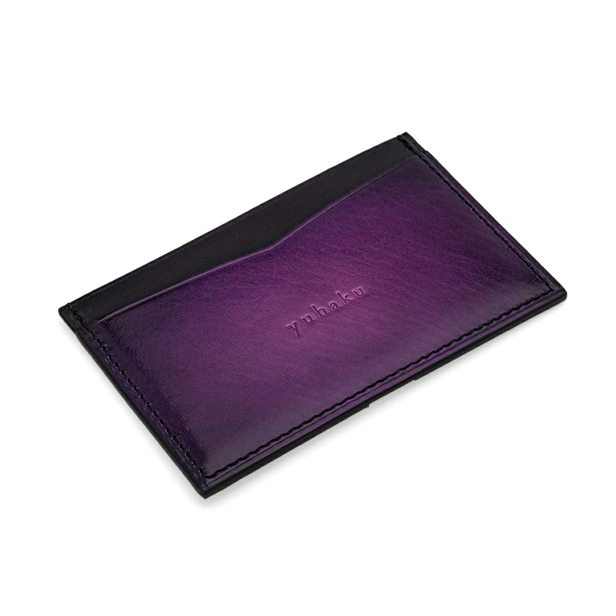 ユハク 名刺入れ カードケース ワイン | ジュエリーコネクション