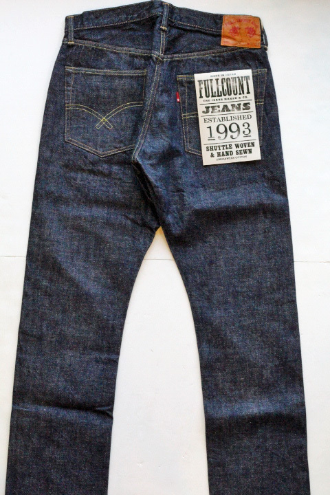 FULLCOUNT」＃1110 13.7oz TAPERED MIDDLE STRAIGHT フルカウント