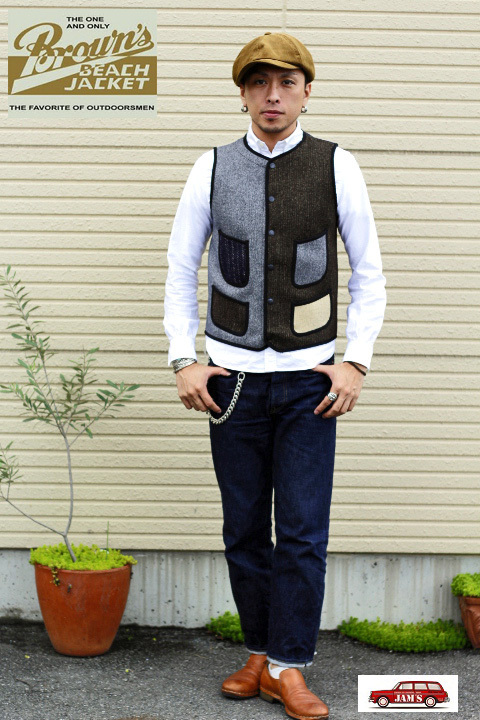 Browns BEACH」 EARLY VEST ブラウンズビーチ アーリーベスト