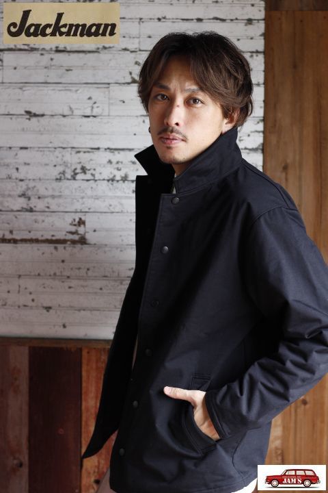 Jackman」Jersey Varsity Jacket ジャージー バーシティー ジャケット