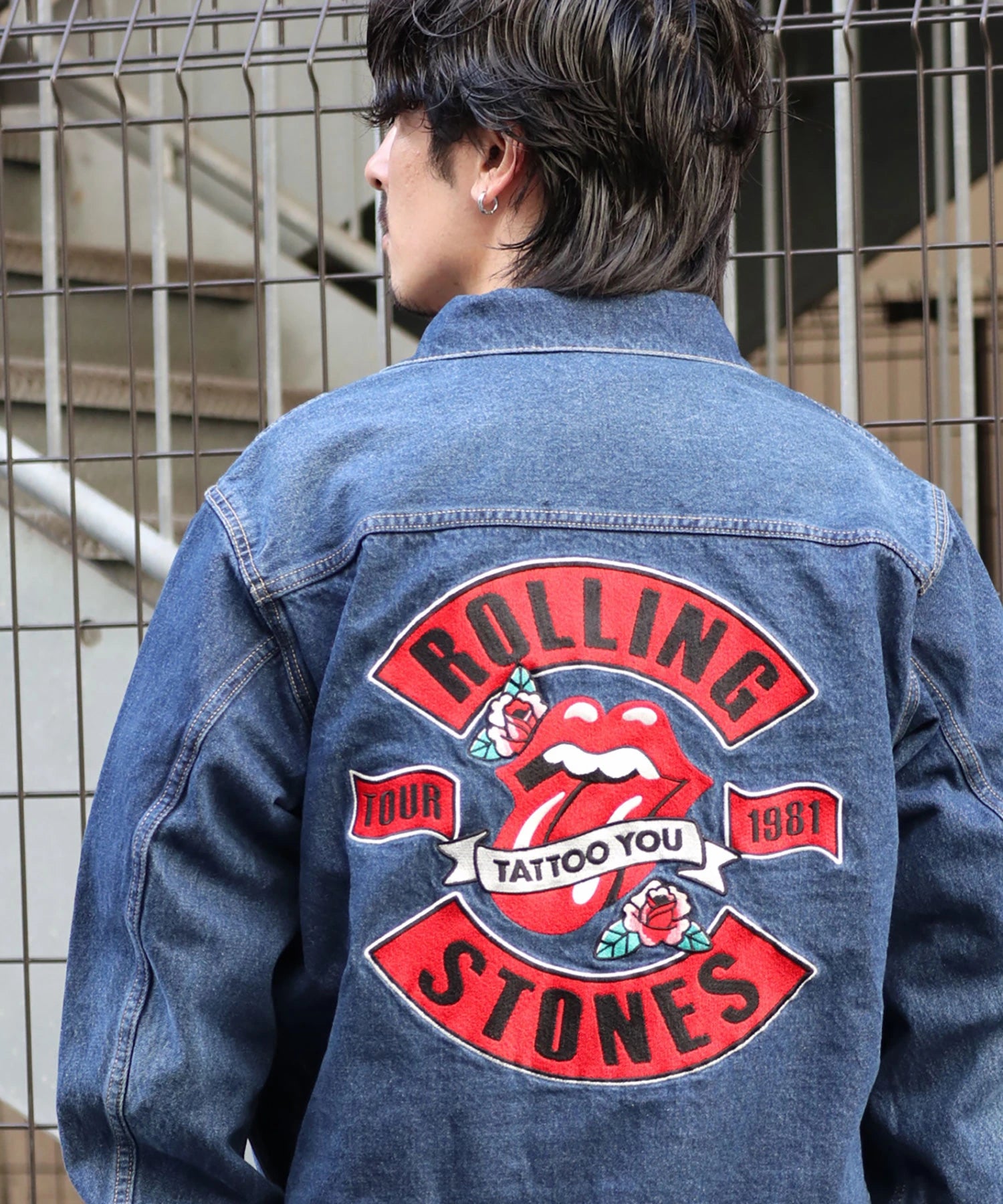THE ROLLING STONES×JACKROSE】- TATTOO YOU DENIM BLOUSON