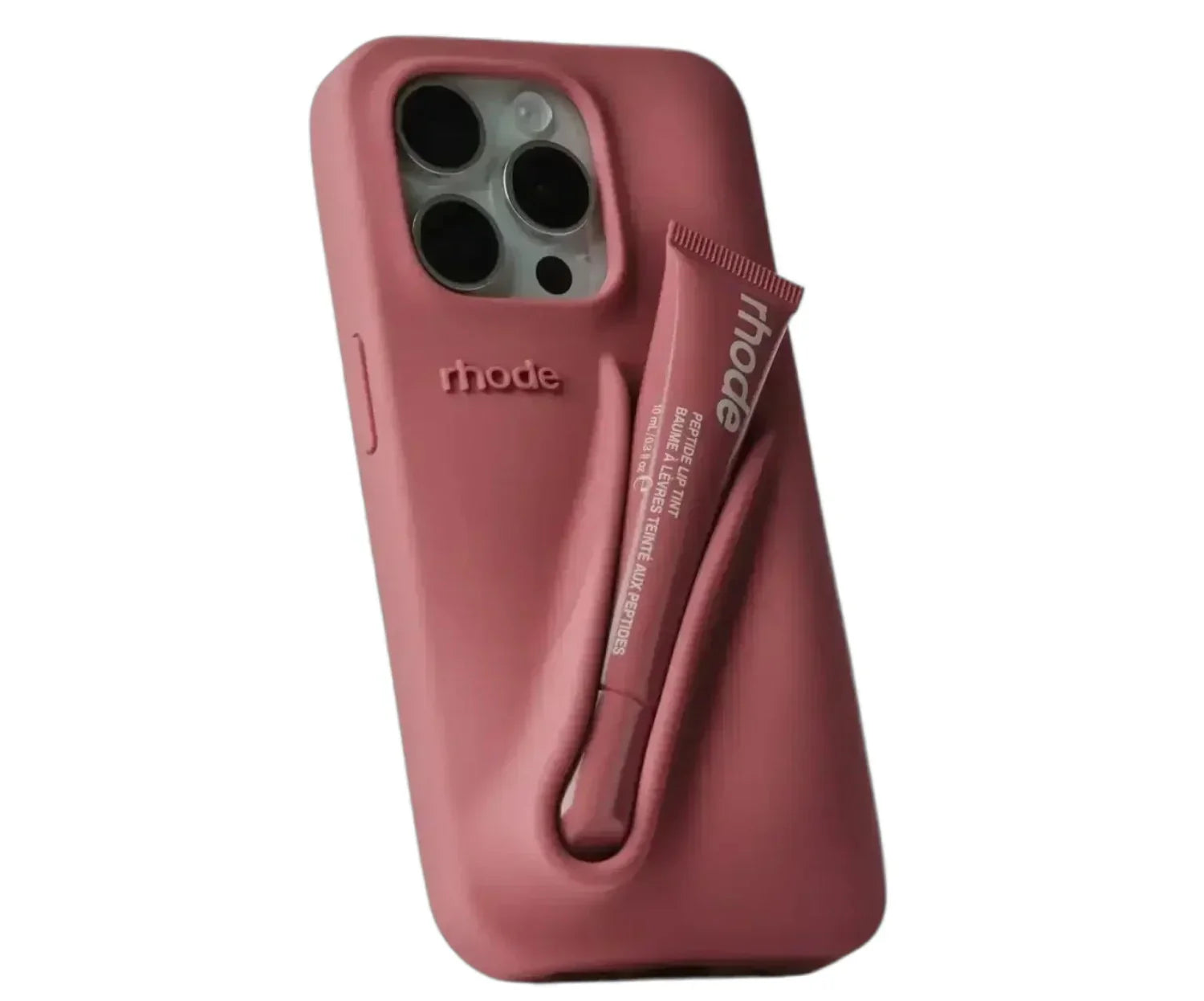 Rhode Fall Lip Case for iPhone 14 ProMax - salty tan | Soft