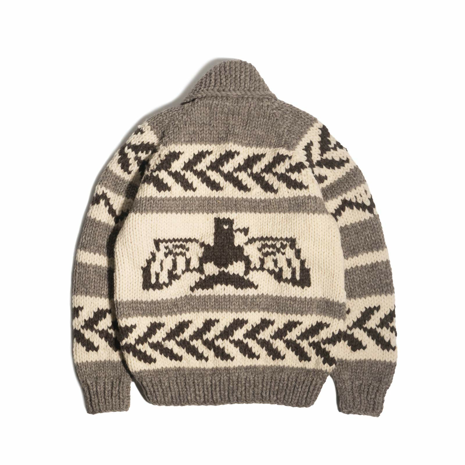 カナタ KANATA カウチンセーター 6プライウール サンダーバードリーフ