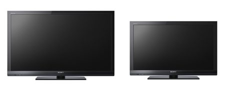 ソニー、狭額デザインでスリムな液晶テレビ「EX710」シリーズ--LED