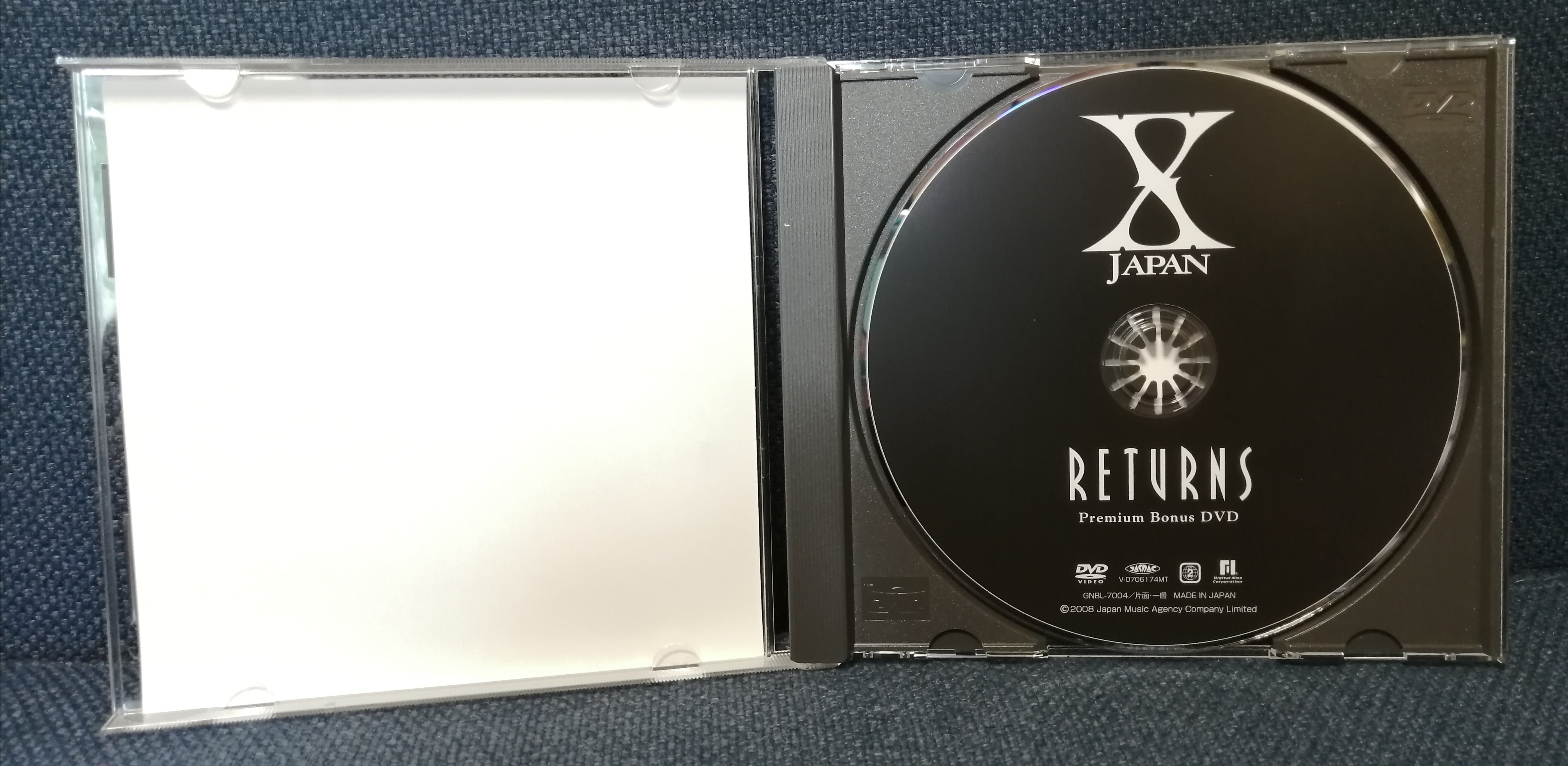 X Japan (hide, Yoshiki, Pata, Toshi) Last Live Complete DVD Box