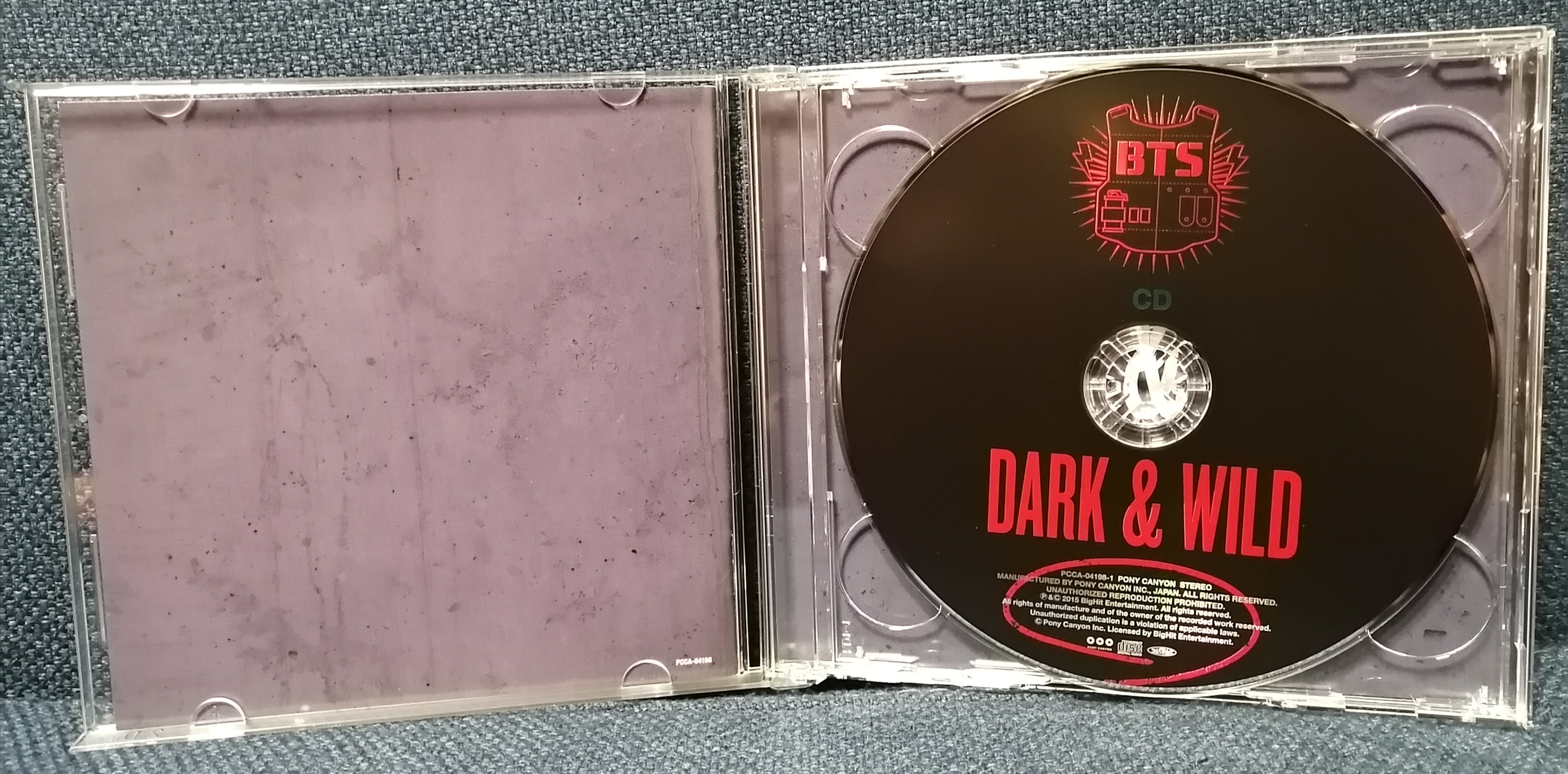 防弾少年団 BTS - Dark & Wild (1st press) - Kpop album Japan