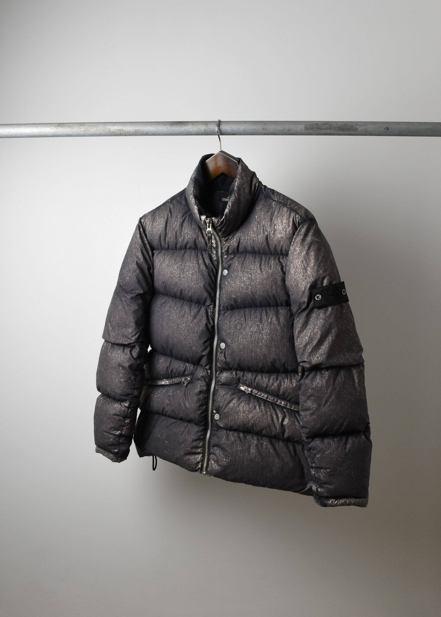 AW17 STONE ISLAND SHADOW PROJECT NYLON METALLIC MIST DOWN JACKET