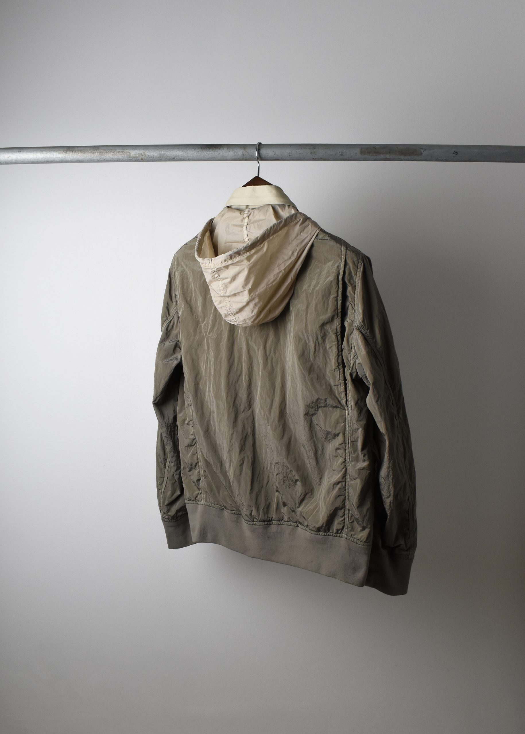 SS11 STONE ISLAND NYLON METAL TYVEK MEMBRANA JACKET (XL) - Jazzy