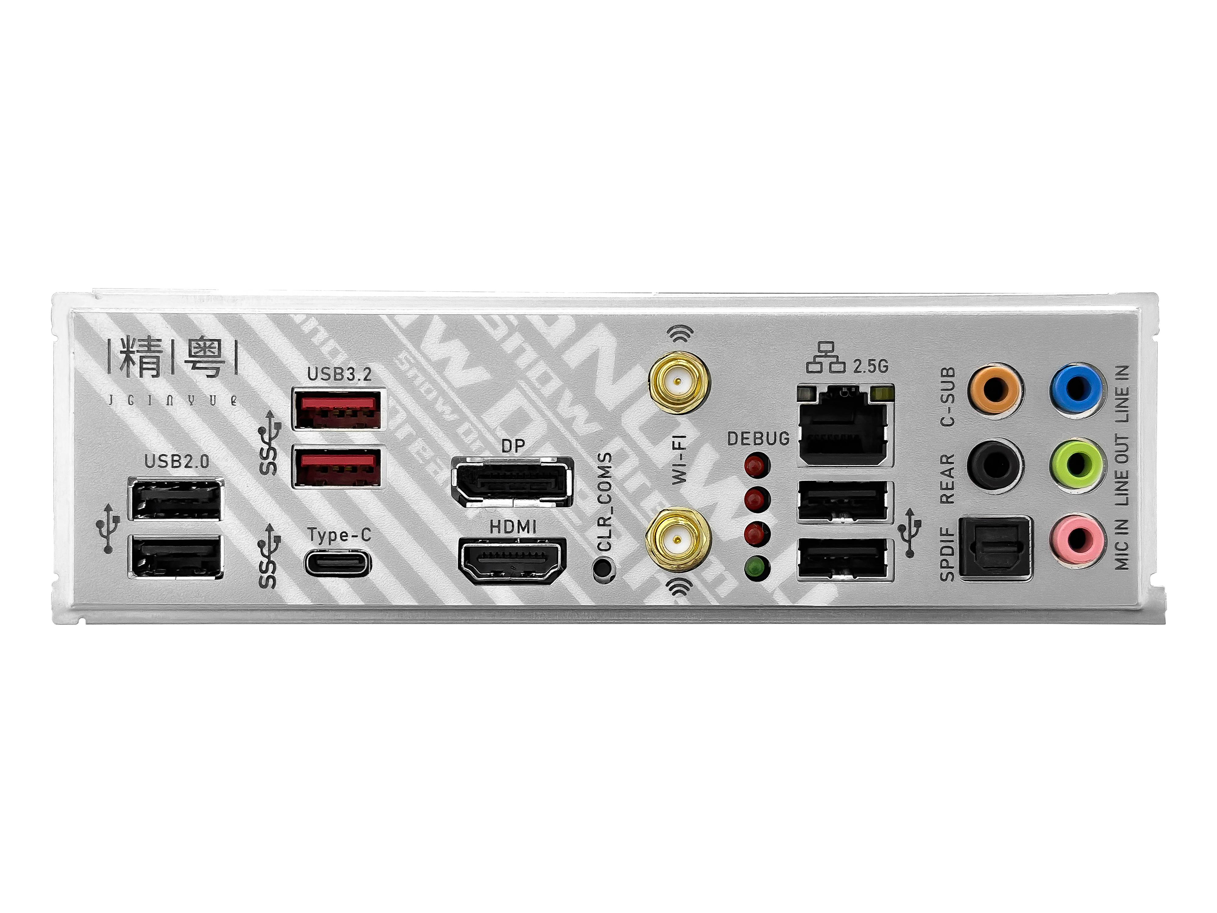 JGINYUE Z790M Snow Dream D4 motherboard V1.11 version - Intel