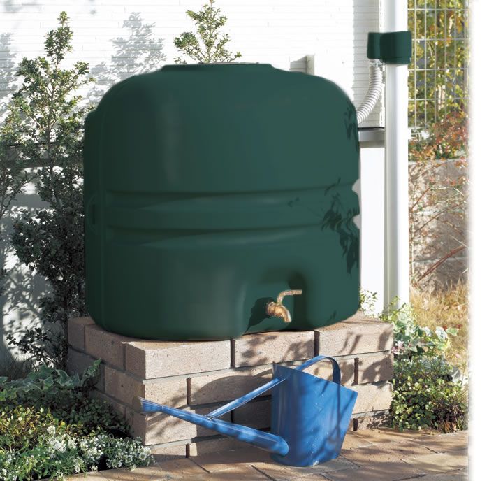 雨水タンク「レインストッカー 110L 全部セット」有効容量 100L 雨ため