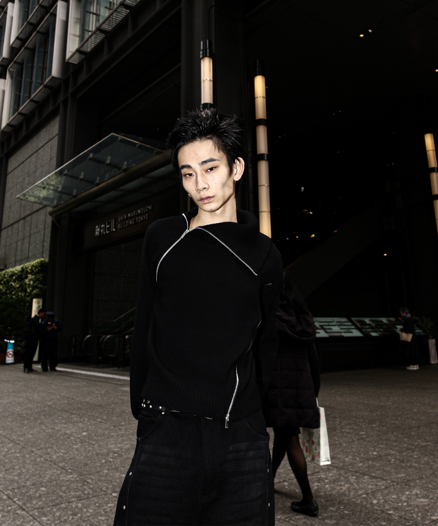 High Neck Zip Knit – Jent Louis