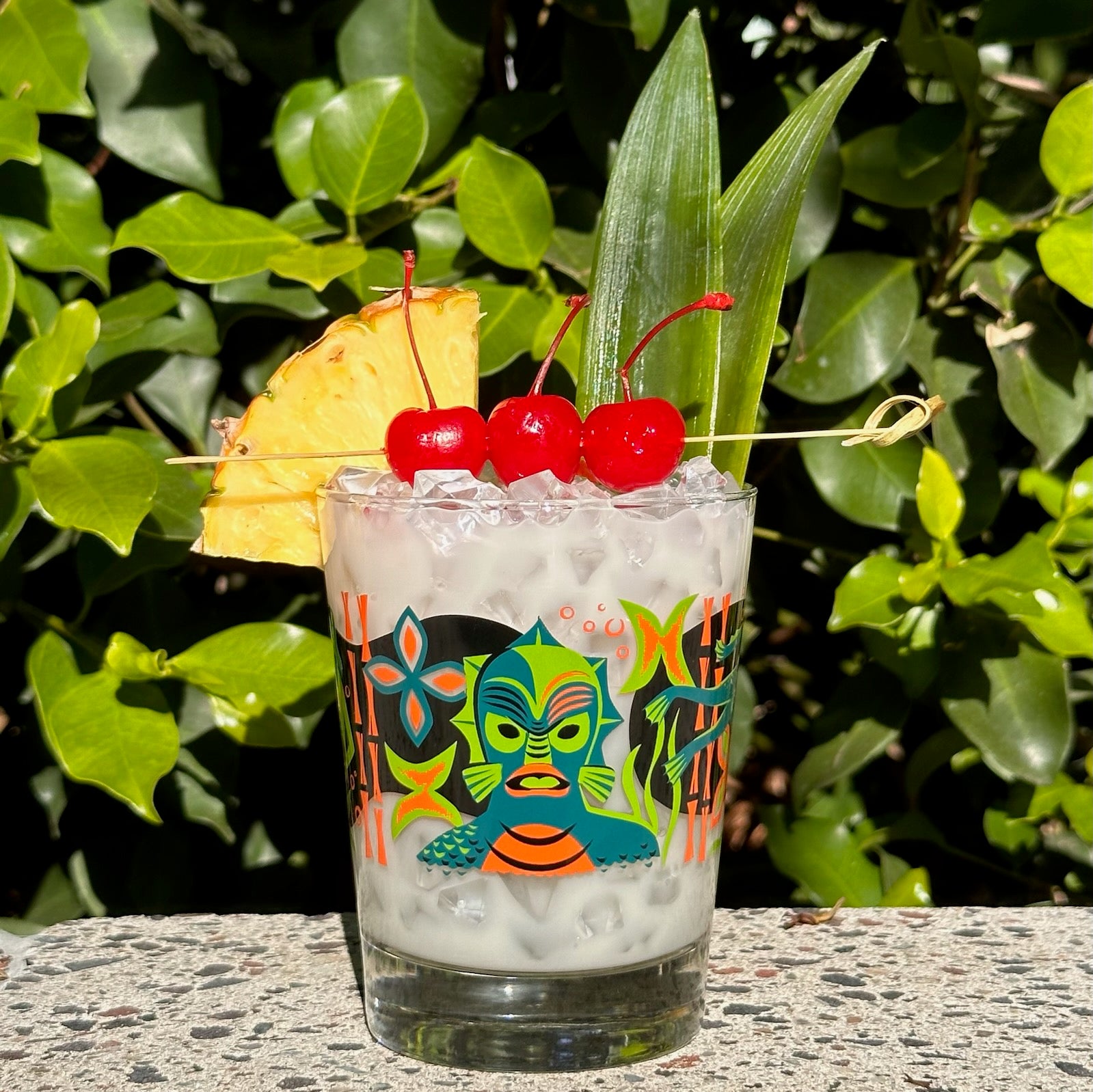 Creature Feature Mai Tai Cocktail Glass - Ready to Ship! – Jeff