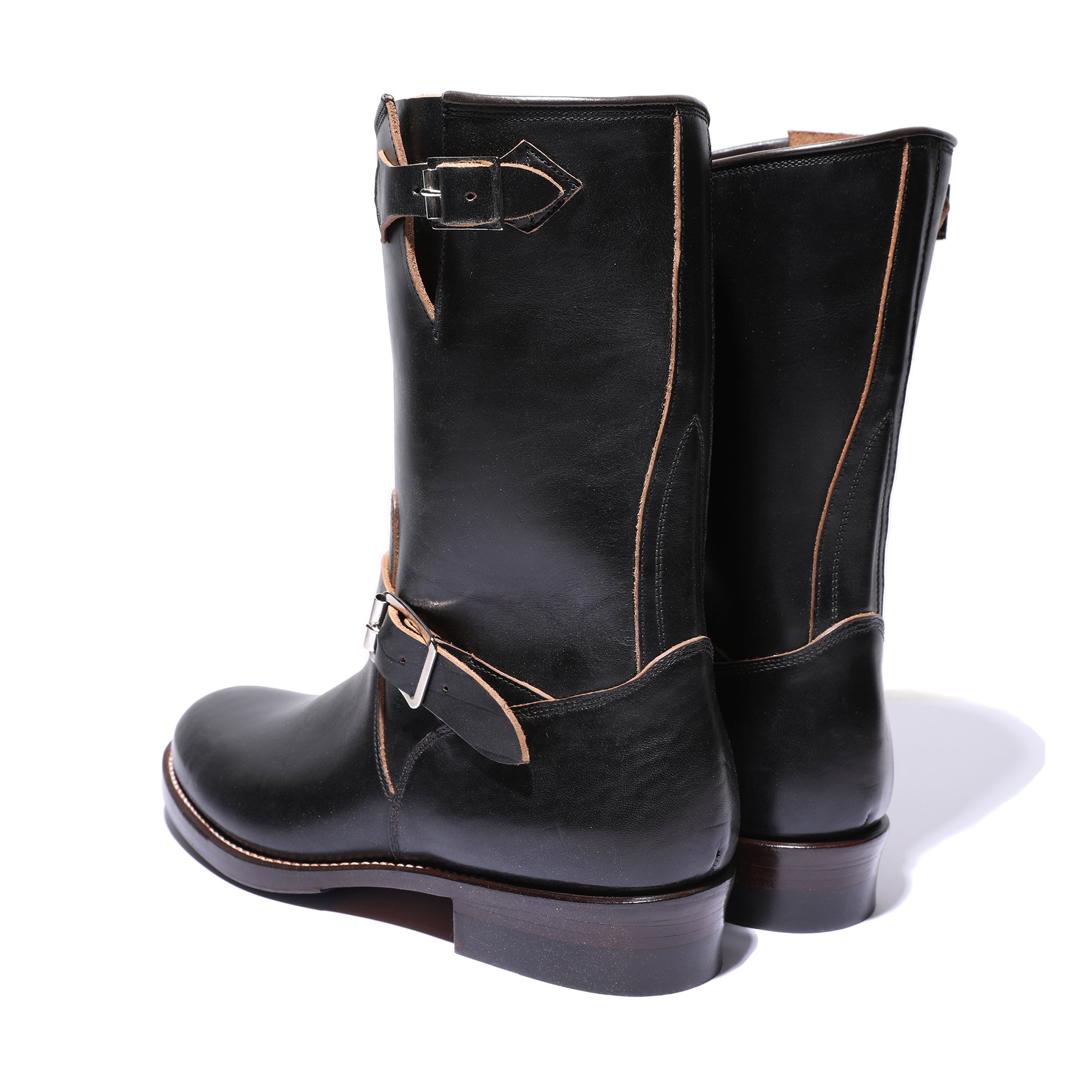 JELADO the BOOTED ENGINEER BOOT BLACK(茶芯）【JB94901】