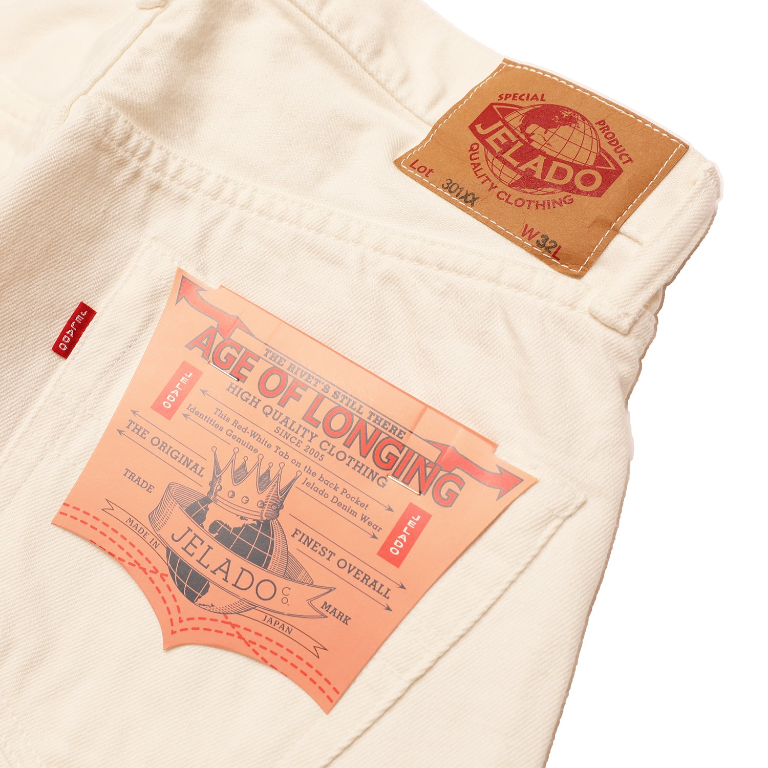 JELADO Age of Longing 301XX White【JP01301WH】