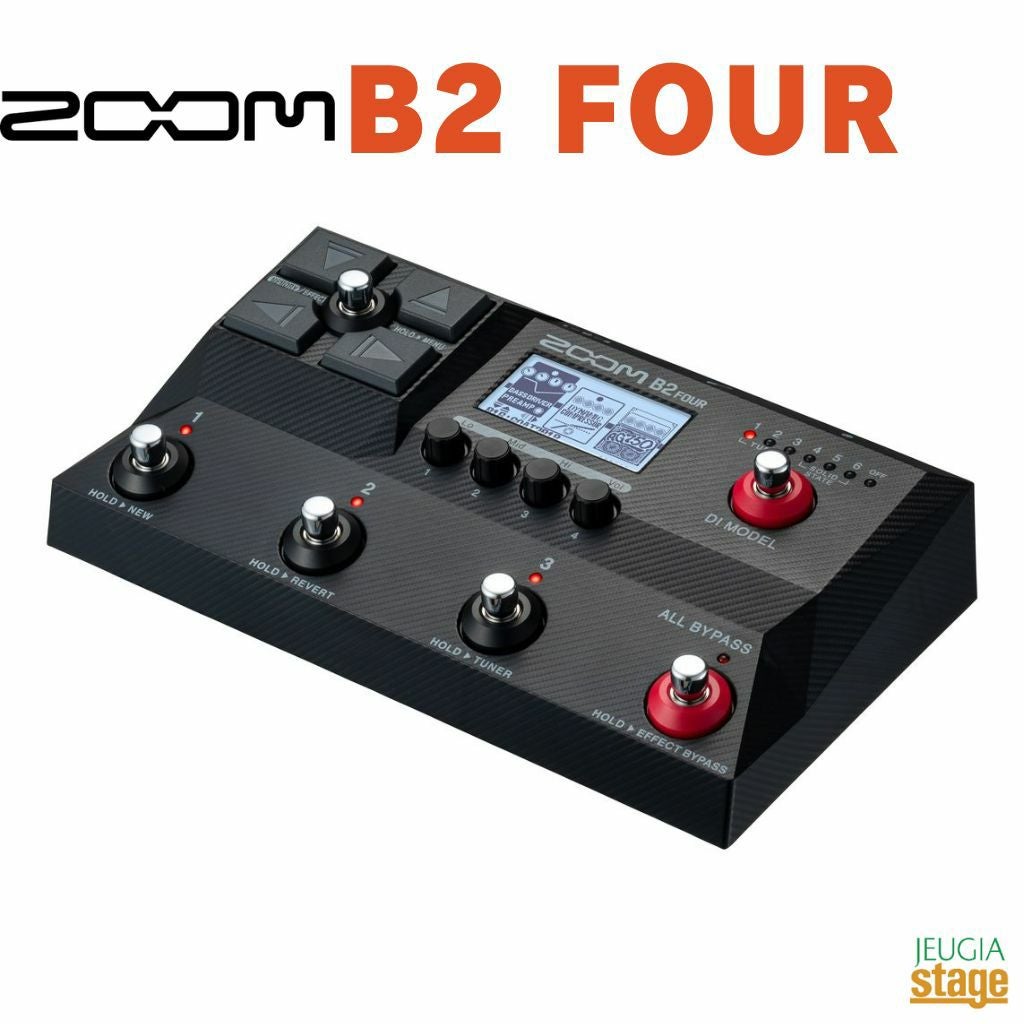 ZOOM G2 FOUR ズーム ギター用マルチエフェクター【Stage Guitar