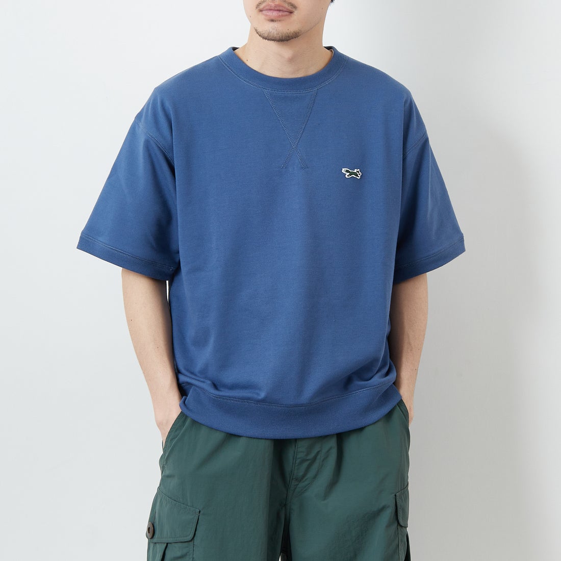 THE FOX [ザフォックス] 別注 ワンポイントロゴワッペン ミニ裏毛 W