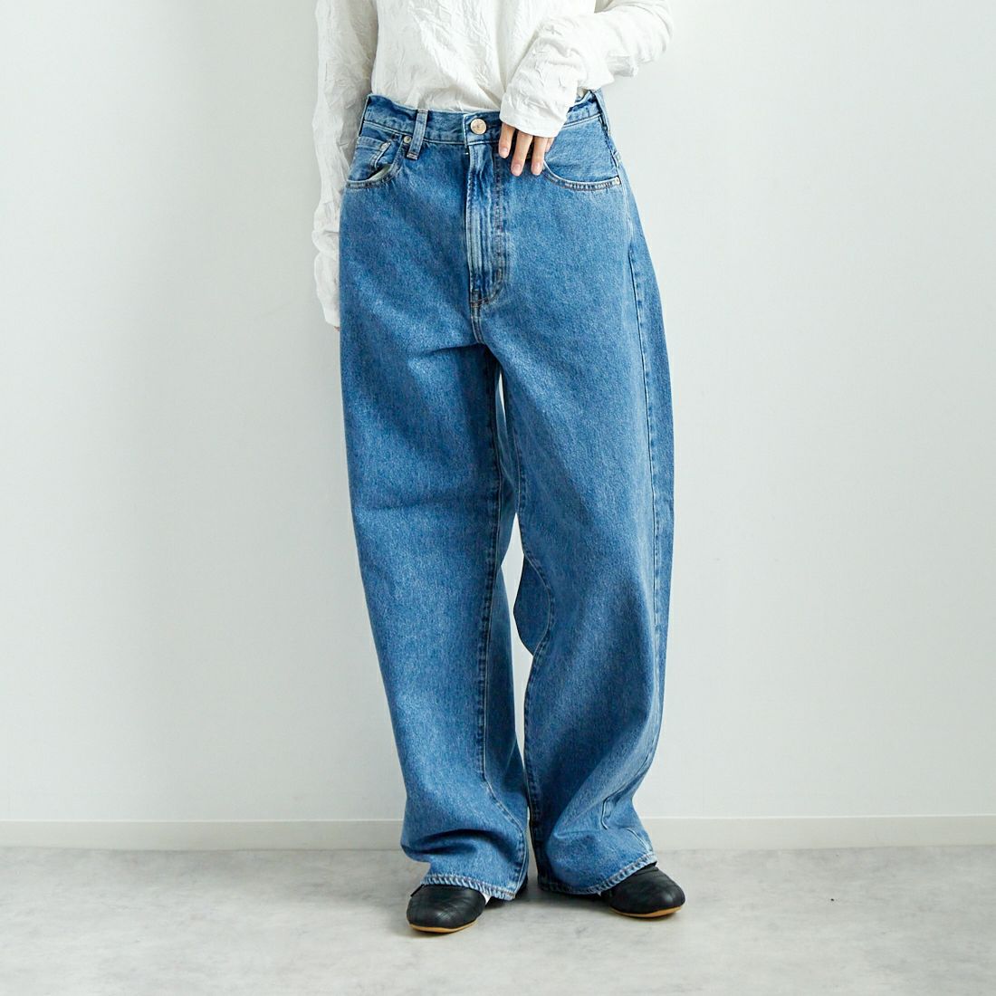 NEEDBY heritage [ニードバイヘリテージ] KOH ワイドテーパードデニム