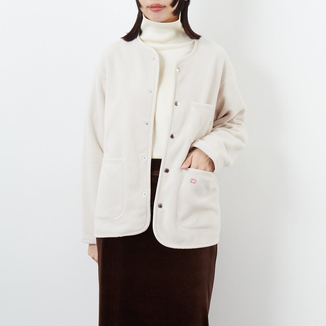 Vincent et Mireille [ヴァンソン エ ミレイユ] フリースカーディガン