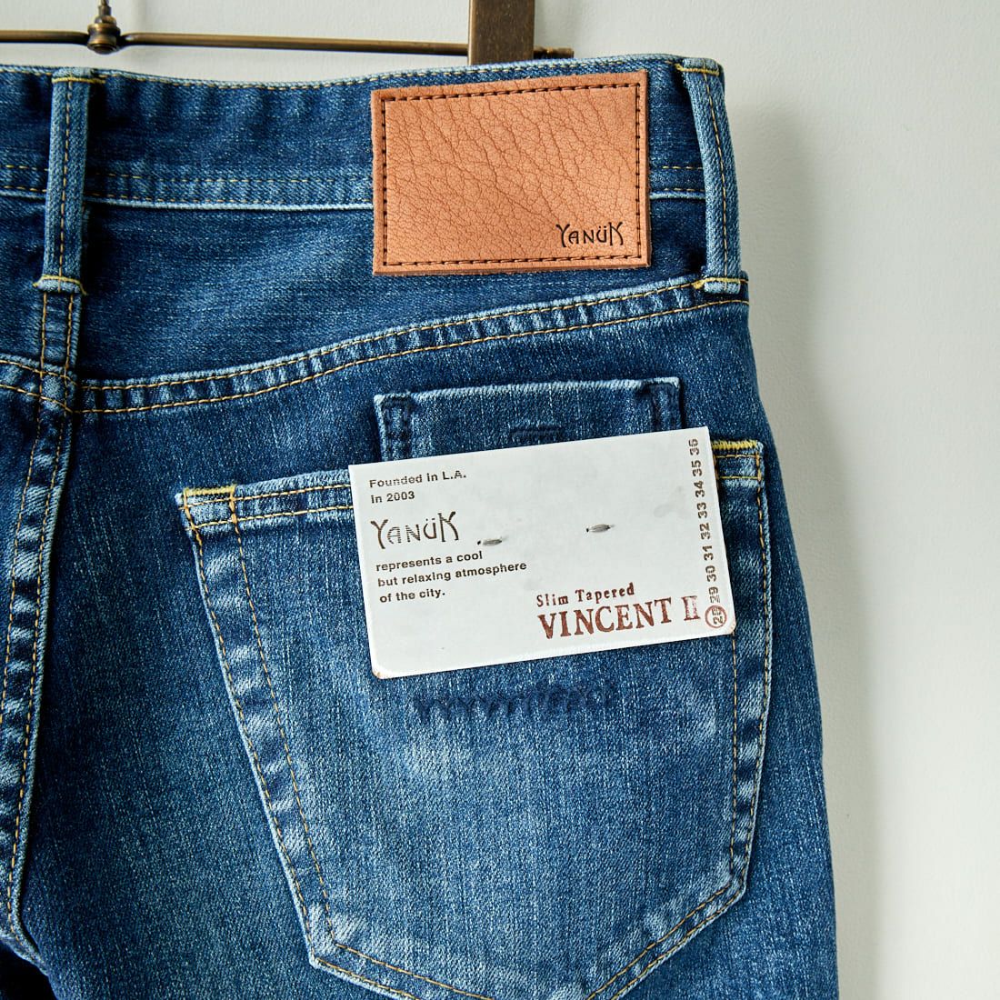 YANUK [ヤヌーク] スリムテーパード VINCENT2／ヴィンセント2